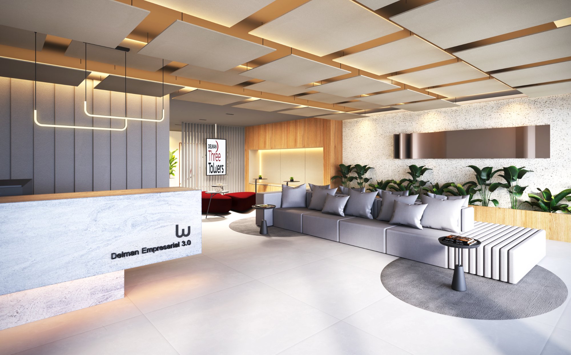 Recepção Delman Empresarial 3.0